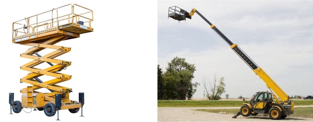 MEWP Scissor lift training and boom training course Ireland Global Training Solutions