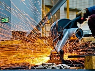 abrasive wheel training course using grinding wheel
